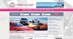 Desktop Screenshot of easycarbooking.com